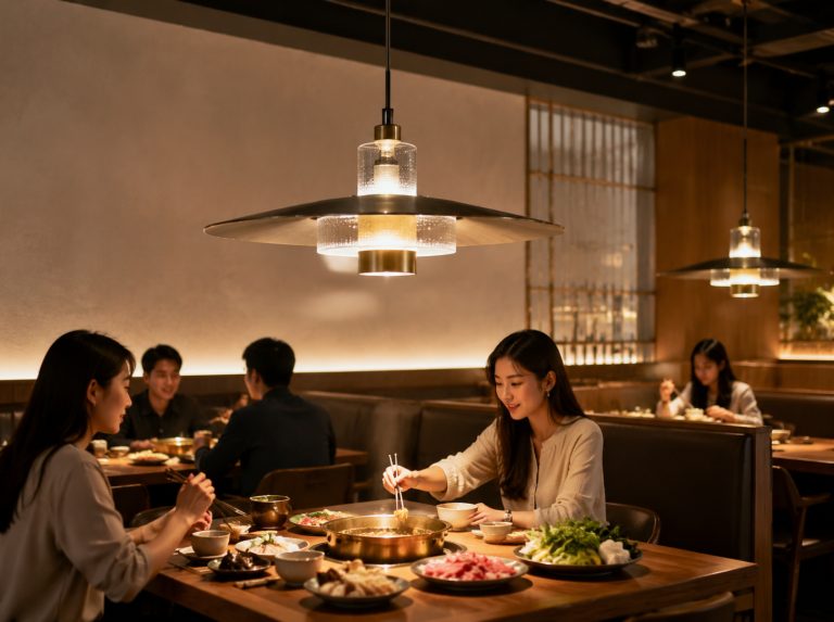 餐桌定制防眩吊灯